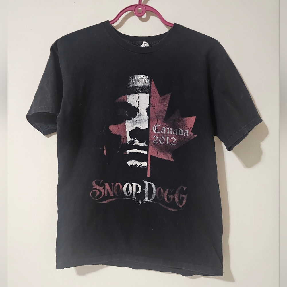 Snoop Dogg Concert Shirt 2012 Canada Mens Medium